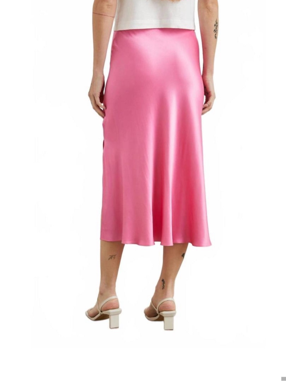 NEW RAILS maya slip skirt in malibu pink sz L - Picture 3 of 3